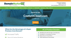 Desktop Screenshot of couturecloset.com