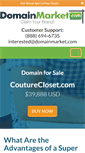 Mobile Screenshot of couturecloset.com